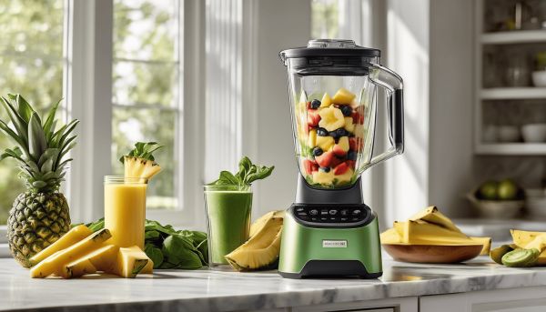 Un blender qui transforme votre approvisionnement en alimentation crue