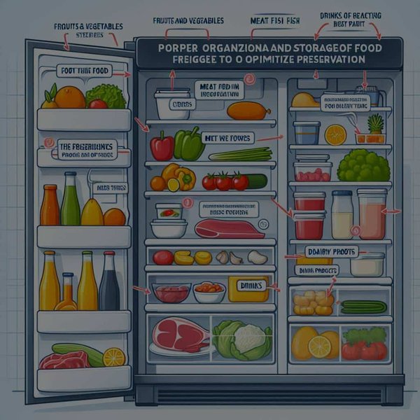 Comment organiser son réfrigérateur pour optimiser la conservation des aliments?