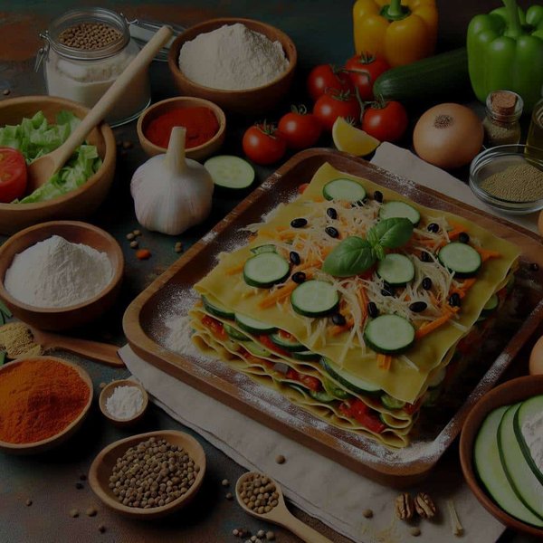 Est-il possible de préparer des lasagnes végétaliennes légères sans pâte de blé?